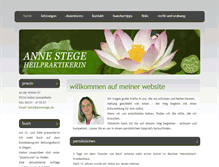 Tablet Screenshot of annestege.de